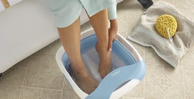 bañera de hidromasajes para pies