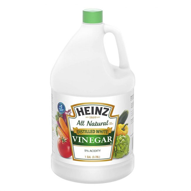 Las mejores opciones de suavizante de telas: vinagre blanco Heinz 