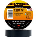 La mejor opción de cinta aislante: cinta aislante de vinilo Scotch (R) Super 33 (TM)