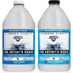 Las mejores opciones de resina epoxi: Fórmula cristalina artística de resina epoxi de fusión desnuda