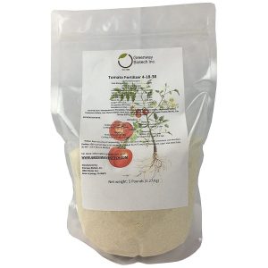La mejor opción de fertilizante para tomates: Greenway Biotech Tomato Fertilizer 4-18-38