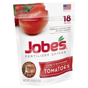 La mejor opción de fertilizante para tomates: picos de fertilizante de tomate de Jobe