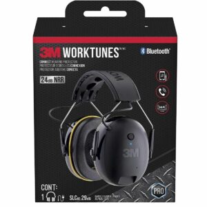 La mejor opción de protección auditiva: Protector auditivo 3M WorkTunes Connect con Bluetooth