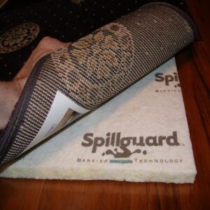 La mejor opción de almohadilla para alfombra: Carpenter 1_2 Memory Foam Spillguard Rug Pad