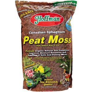 Las mejores opciones de suelo para rosas: Hoffman 15503 Canadian Sphagnum Peat Moss