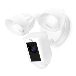 La mejor opción de cámara Floodlight: Ring Floodlight Camera Seguridad HD activada por movimiento