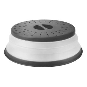 La mejor opción de cubierta de microondas: cubierta de salpicaduras de microondas plegable con ventilación Tovolo