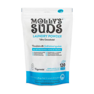 La mejor opción de detergente para ropa natural: detergente para ropa en polvo original de Molly's Suds