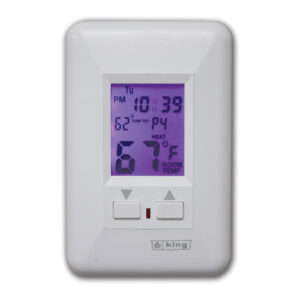 La mejor opción de termostato programable: termostato de voltaje de línea programable King