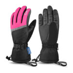 La mejor opción de guantes impermeables: guantes de esquí MCTi, snowboard impermeable de invierno 3M