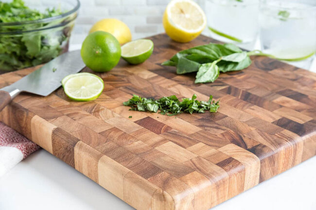 Las mejores tablas de cortar de madera para preparar y servir alimentos