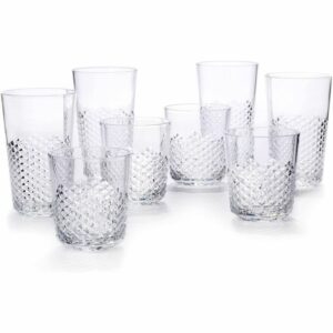 La mejor opción de vasos para beber: vasos de plástico Cupture Diamond sin BPA