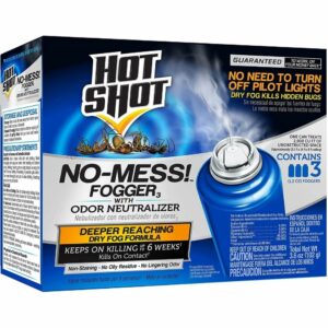 Las mejores opciones de nebulizador de pulgas: Hot Shot 100047495 HG-20177 No Mess Fogger