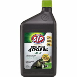 El mejor aceite para la opción de cortadora de césped: Fórmula de aceite de 4 ciclos STP, cuidado del motor para cortadora de césped