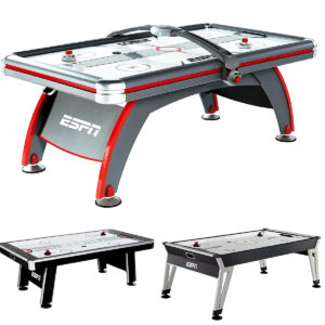 Las mejores opciones de mesas de Air Hockey: ESPN Sports Air Hockey Game Table Indoor Arcade