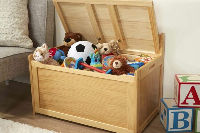 Las mejores cajas de juguetes para hogares con niños