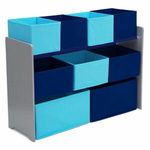 La mejor opción de caja de juguetes: Delta Children Deluxe Multi-Bin Toy Organizer