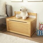 La mejor opción de caja de juguetes: Cofre de madera para juguetes Melissa & Doug - Natural