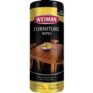 Las mejores opciones de limpiadores de madera: limpiador de madera y toallitas para pulir Weiman