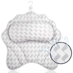 La mejor opción de almohada de baño: almohadas de baño HOKEKI para bañera, cómodas y de secado rápido