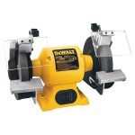 La mejor opción de amoladora de banco: amoladora de banco DEWALT, 8 pulgadas (DW758)