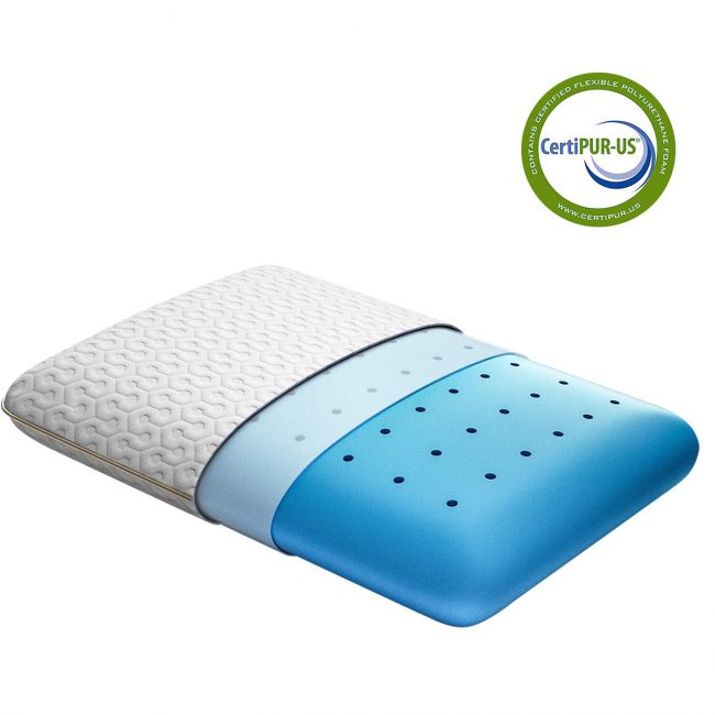 Las mejores opciones de almohadas refrescantes: almohada de espuma viscoelástica BedStory 