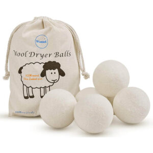 Las mejores opciones de bolas de secado: Wantell Wool Dryer Balls 6-Pack XL