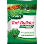 El mejor fertilizante para la opción de pasto ciempiés: Scotts Southern Turf Builder Lawn Food