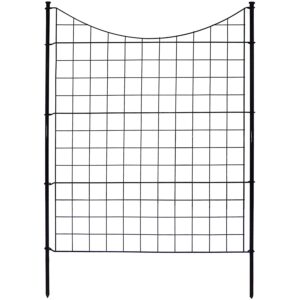 Las mejores opciones de vallas para jardín: valla metálica para jardín Zippity Outdoor Products WF29002