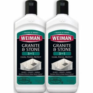 La mejor opción de limpiador de granito: limpiador y pulidor de granito Weiman
