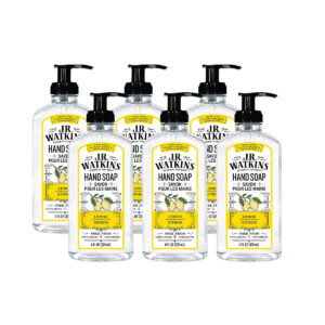 Las mejores opciones de jabón para manos: JR Watkins Gel Hand Soap, Lemon