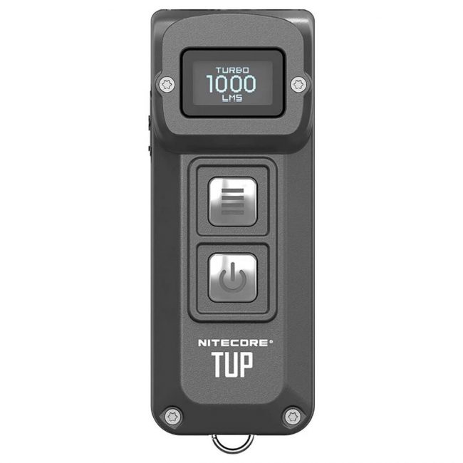 La mejor opción de linterna de llavero: Nitecore TUP 1000 lm Small Flashlight