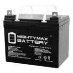 La mejor opción de batería para tractor de césped: Mighty Max Battery 12 Volt 35 AH SLA Battery