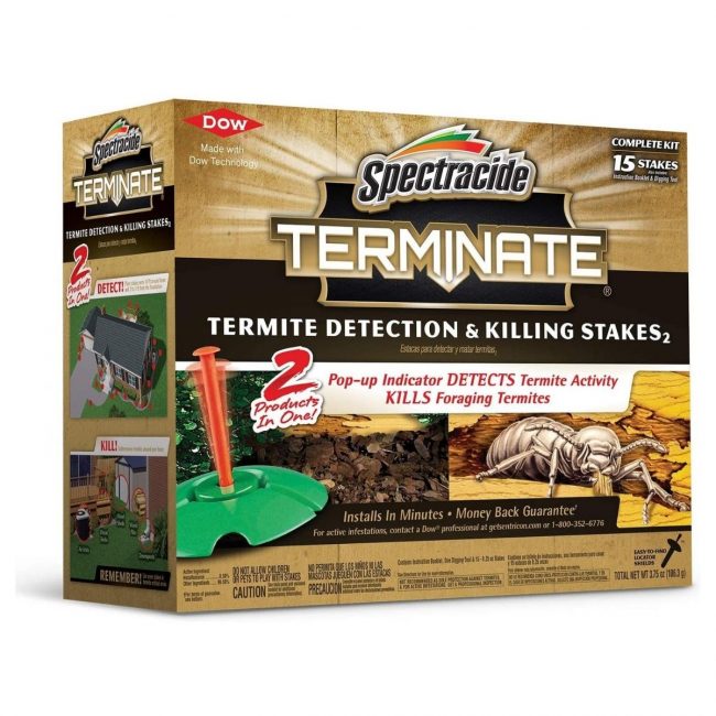 La mejor opción de tratamiento de termitas: Spectracide Terminate Detection & Killing Stakes2