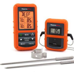 La mejor opción de termómetro inalámbrico para carne: Termómetro digital inalámbrico para carne ThermoPro TP20