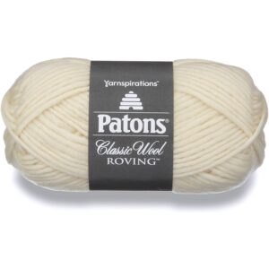 La mejor opción de hilo: Patons Classic Wool Roving Yarn