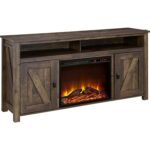 Opción de calentador de chimenea eléctrico: Ameriwood Home Farmington Electric Fireplace