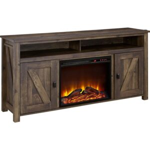 Opción de calentador de chimenea eléctrico: Ameriwood Home Farmington Electric Fireplace