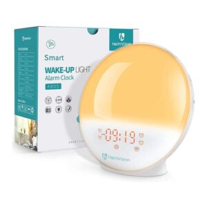 La mejor opción de radio reloj: Heimvision Sunrise Alarm Clock