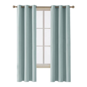 La mejor opción de cortinas: cortina aislante térmica de oscurecimiento de la habitación Deconovo