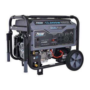 La mejor opción de generador de combustible dual: generador de combustible dual portátil de servicio pesado Pulsar G12KBN