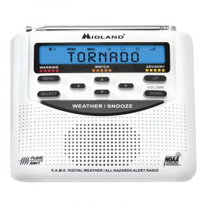La mejor opción de radio de emergencia: Radio de alerta meteorológica de emergencia NOAA de Midland