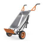 La mejor opción de carro de jardín: WORX Aerocart 8-in-1 Wheelbarrow Yard Cart Dolly