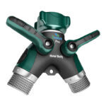 La mejor opción de divisor de manguera de jardín: divisor de manguera de jardín con cuerpo de metal 2wayz