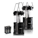 La mejor opción de linterna LED: Vont 2 Pack LED Camping Lantern