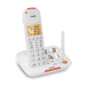 La mejor opción de teléfono fijo: sistema telefónico inalámbrico para personas mayores VTech amplificado