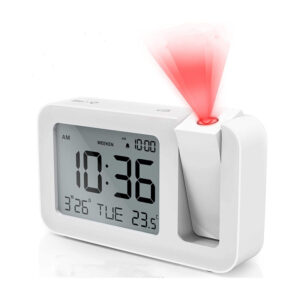 Las mejores opciones de reloj despertador de proyección: reloj despertador de proyección TedGem para dormitorios