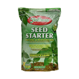 La mejor opción de mezcla inicial de semillas: Hoffman 30103 Seed Starter Soil, 10 cuartos de galón