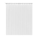 La mejor opción de revestimiento para cortina de ducha: cortina de ducha de baño de tela LiBa