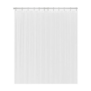 La mejor opción de revestimiento para cortina de ducha: cortina de ducha de baño de tela LiBa